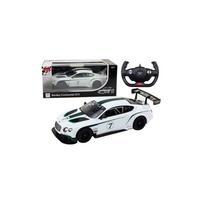 Nuotoliniu būdu valdomas RC sportinis automobilis 1:14 Bentley Continental GT3, White