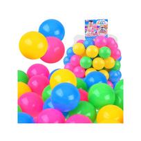 Spalvoti baseino kamuoliukai 6,5cm 100vnt ZA4428