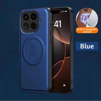 Belaidis įkrovimas Magnetinis dėklas Xiaomi 15T Mi 15 15T Pro 5G Apsauginis dangtelis PU oda Kietas galinis apvalkalas Coque Funda xiaomi 15