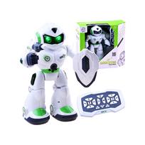 Nuotoliniu būdu valdomas šokantis ROBOTAS anglų kalba šviesa + garsas RC0447