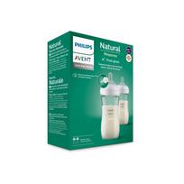 SCY933/02 RESPONSIVE NATURAL GLASS BOTTLE 2x240ml