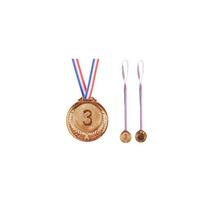 Bronzos medalis Pirmosios vietos trofėjus Cinkas 6,5 cm