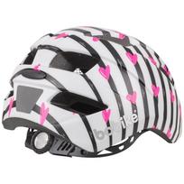 Vaikiškas šalmas Bobike KIDS plius dydis S - PINKY ZEBRA