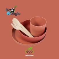 B - indų rinkinys 5 elementai BIOplastic CPLA terakota
