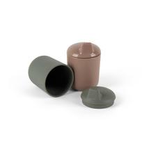 Mažas BIO pagrindo lašintuvas 2 vnt Mocca / Olive