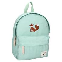 Fox Charlie vaikiška kuprinė mint green KIDZROOM