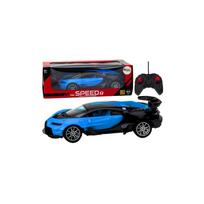 Sportinio automobilio nuotoliniu būdu valdomas „Auto RC Blue“ 1:16