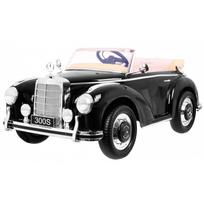 Elektromobilis Mercedes Benz 300S Retro, lakuotas juodas