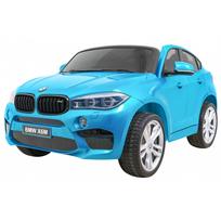 Dvivietis elektromobilis BMW X6M XXL, lakuotas mėlynas