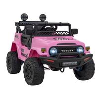 Elektromobilis Toyota FJ Cruiser 4x4, Pink