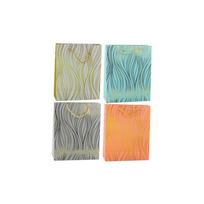 Popierinis dovanų maišelis "Wavy Lines Gold" 32 x 26 x 12 cm 1vnt
