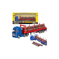 Huina metalinis miškovežis 1:50 raudonas