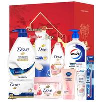 Dove, Crest, and Vaseline Personal Care Set