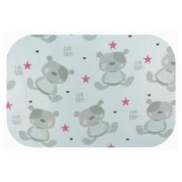 Sauskelnės - 17788 - TETRA PRINT - EGA - CUTE TEDDY - PINK - dydis 70x80 cm