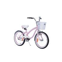 Dviratis - XXIII - TOMABIKE 18" - CRUISER - ŠVIESIAI ROŽINIS