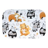 Sauskelnės - 25584 - TETRA PRINT - EGA - LUX - FOREST FAMILY - BRONZAS - dydis 70x80 cm