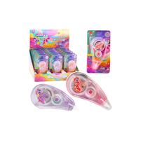 Pelė Mokyklinė biuro korekcinė juosta 6 m x 5 mm Vienaragis Rožinė Violetinė