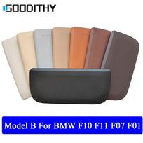 Aukštos klasės automobilio priekinės sėdynės atlošo odinis kišeninis apdailos dangtelis skirtas BMW 5 5GT 7 serijai F10 F11 F07 F01 F02 730 735 740 Model B Black