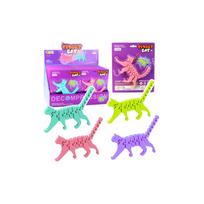 Erdvinis lankstus žaislas Katė Fidget 3D MIX 1vnt
