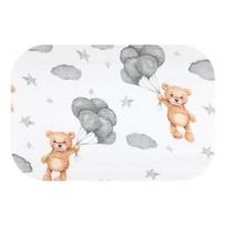 Sauskelnės - 30244 - TETRA PRINT - EGA - TEDDY BEAR su balionais - dydis 70x80 cm