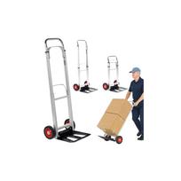 Aliuminio sulankstomi sandėlio vežimėliai 90 kg