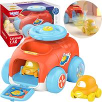 Automobilių paleidimo į orą katapultos rinkinys WOOPIE BABY