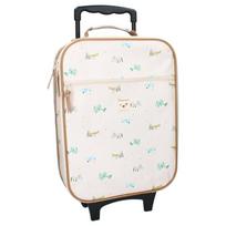 Vaikiškas lagaminas KIDZROOM Small Aeroplane Beige