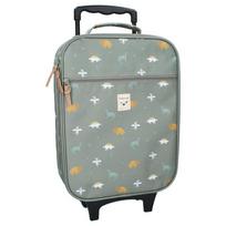 Vaikiškas lagaminas KIDZROOM Small Dino Green