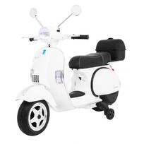 Elektrinis motoroleris vaikams Vespa, White