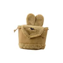 Kuprinė Pliušinės zuikio ausys 22cm 4L, smėlio sp.