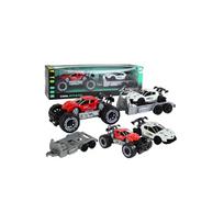 Visureigio ir sportinio automobilio rinkinys, raudonas