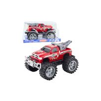 Avarinė transporto priemonė su vilkiku, varoma galiniais ratais Raudona 27cm