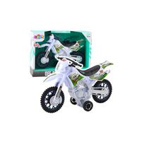 Lenktyninis motociklas Off-Road Cross-Country žibintai garsai, baltas