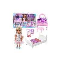Lėlė su lova Anki's Doll Set + Priedai