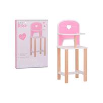 Medinė lėlių kėdė Baby Rose, 35–45 cm