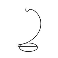 Decorative Glass Ball Hook Iron Pothook Stand Terrarium Witch Ball Hooks Decor juoda