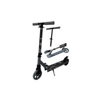 Didelis sulankstomas paspirtukas H10, juodos spalvos, „R-Sport“, 145 mm ratai, iki 100 kg