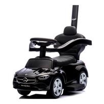 Paspiriama mašinėlė Mercedes AMG C63 su stūmimo rankena, juoda