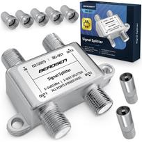 Pasyvus 3 įėjimų antenos skirstytuvas 5-2400 MHz Berdsen BD-957