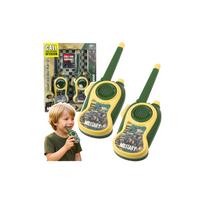 Vaikiškos racijos Walkie Talkie Karinė trumpųjų bangų radijo stotis 300 m