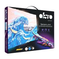 Kūrybinis Modelino rinkinys - 3D tapyba Big wave in Kanagawa (30*40 cm)