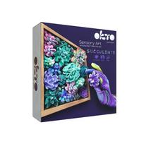 Kūrybinis Modelino rinkinys - 3D tapyba Wood&ampampCraft Succulents Tenderness (21x21cm)