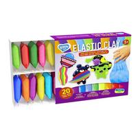Kūrybinis Modelino - Plastilino rinkinys Elastic 20 vnt