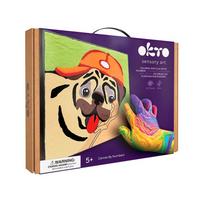 Kūrybinis rinkinys Modelino rinkinys - 3D tapyba Mopsas (30*30 cm)