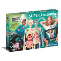 Mokslinis rinkinys Žmogaus anatomija Scientific Fun Super Lenkų kalba Clementoni 50919