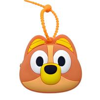 Bluey And Bingo Anime Figure Cute Cartoon Mnin Coin Purse Soft Rubber Wallet Children's Bag Decoration Pendant