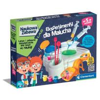 Moksliniai eksperimentai mažiems vaikams Lenkų kalba Clementoni 50895