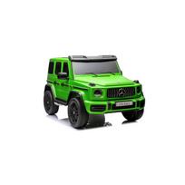 Elektromobilis Mercedes G63 XXL 4x4, lakuotas žalias