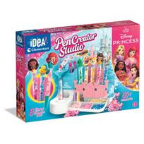 Kūrybinis spalvingų rašiklių rinkinys Idea Art Pen Factory Disney princesės Clementoni 18210