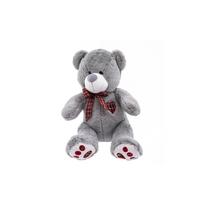 Pliušinis meškiukas dn15-0013-40 pilkas EUROBABY TOYS 40 cm